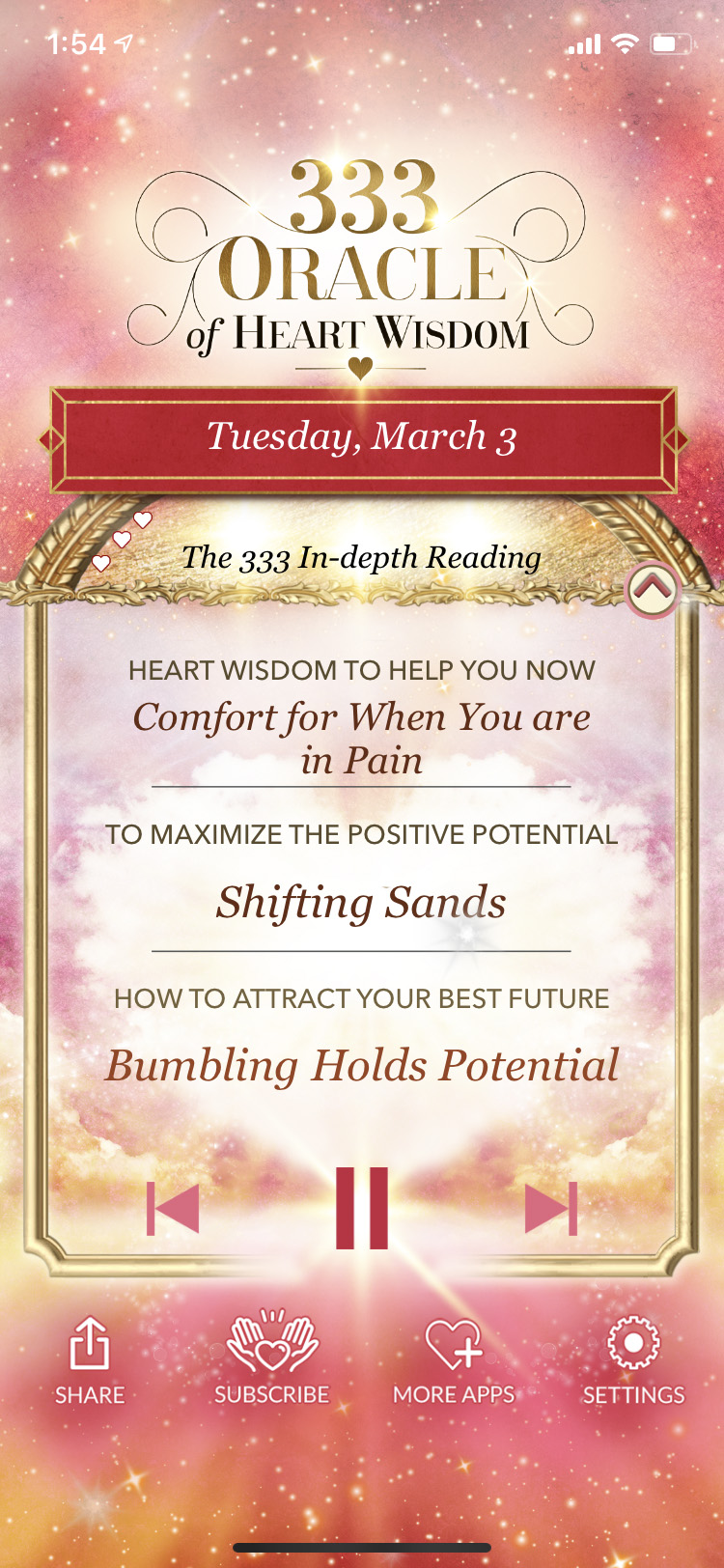 333 Oracle Of Heart Wisdom App by Alana Fairchild
