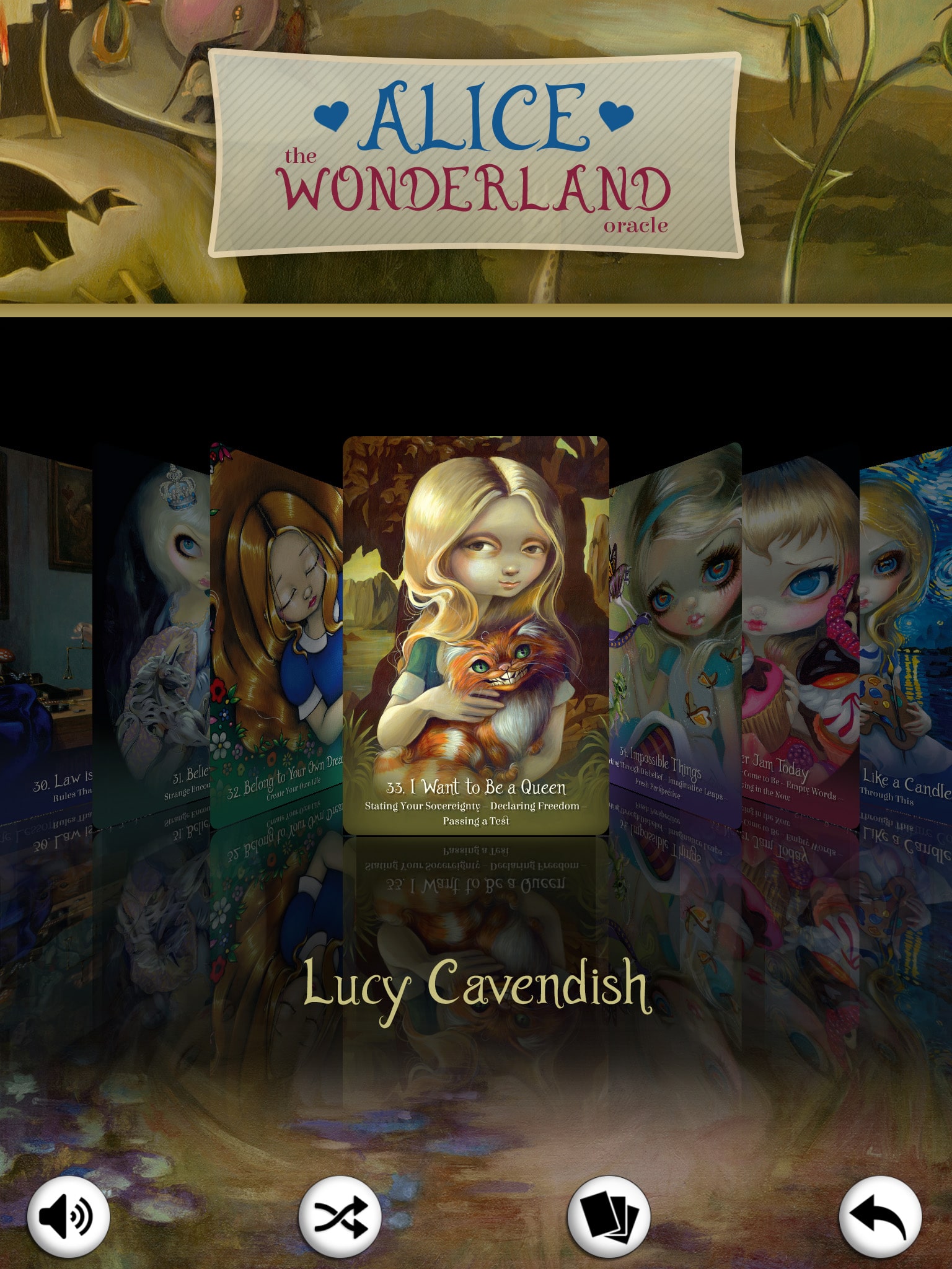 Alice: The Wonderland Oracle by Lucy Cavendish