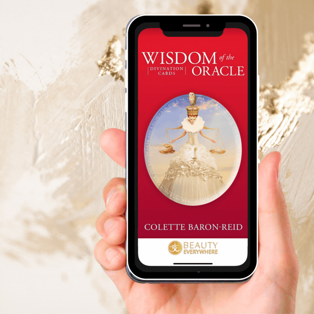 The Wisdom of the Oracle app by Colette Baron-Reid