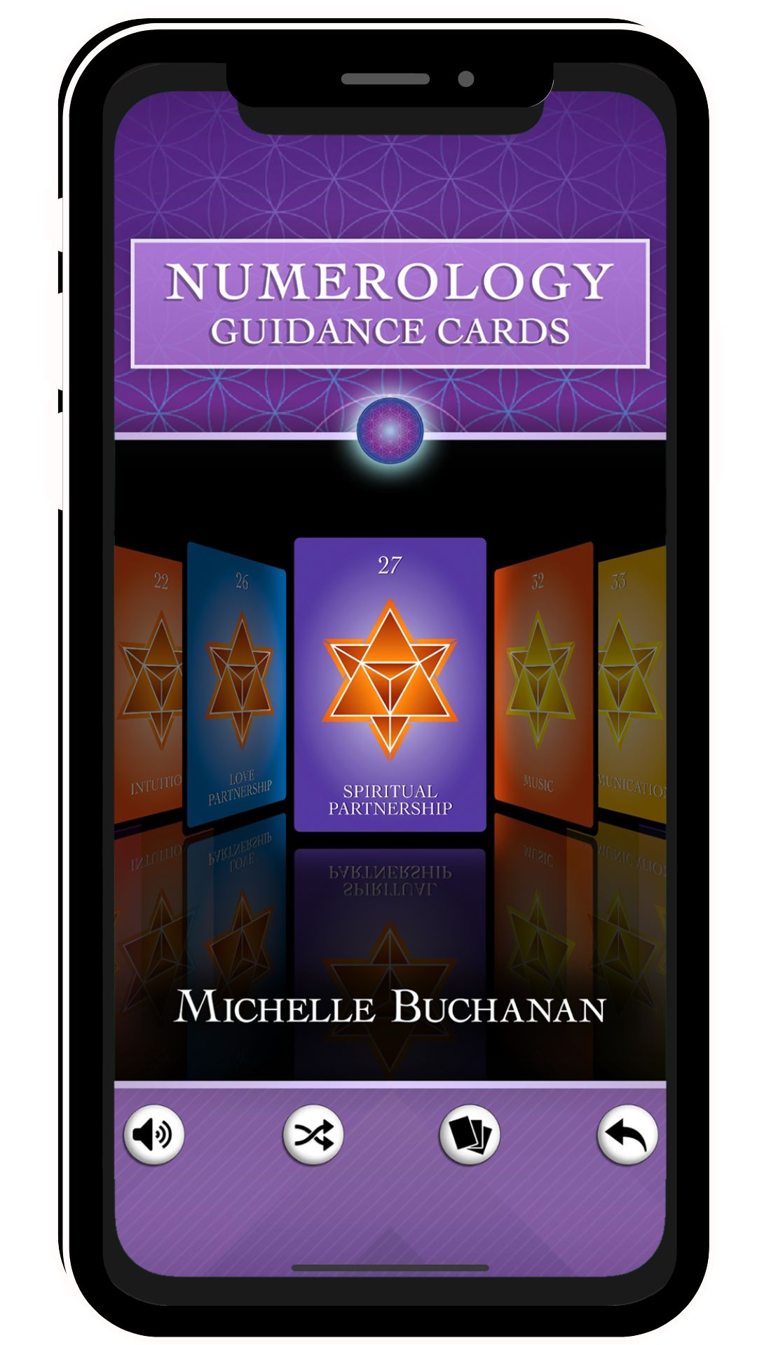 Numerology Guidance Oracle App by Michelle Buchanan