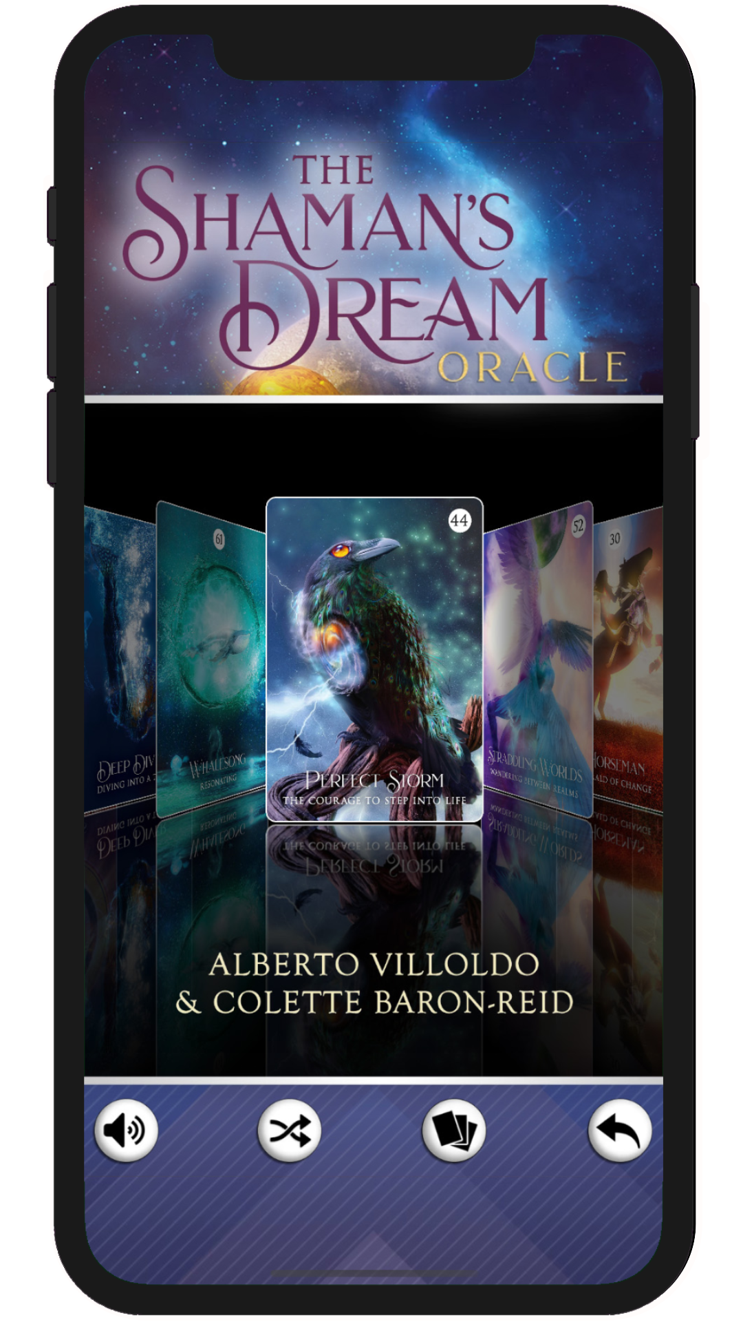 The Shaman’s Dream Oracle app by Colette Baron-Reid