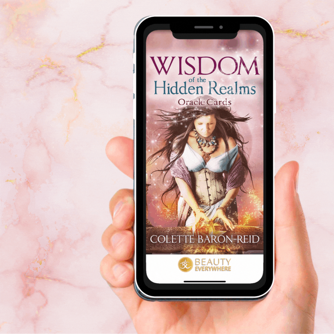 Wisdom of the Hidden Realms Oracle App by Colette Baron-Reid