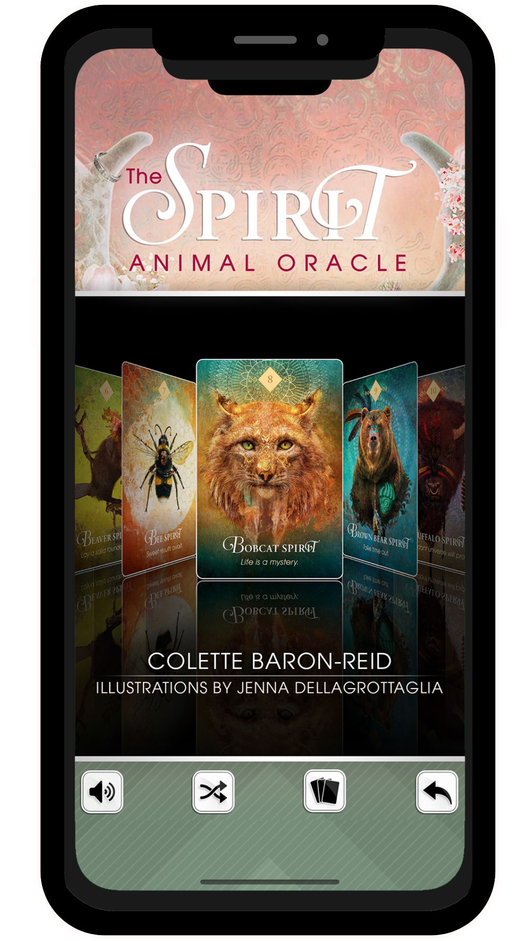 Spirit Animal Oracle App by Colette Baron-Reid
